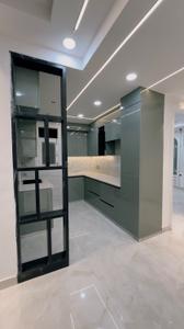 Kitchen Image of 1900 Sq.ft 4 BHK Builder Floor for sale in Mahavir Enclave New Delhi for Rs. 14500000