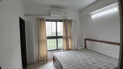 Bedroom Image of 1550 Sq.ft 3 BHK Apartment / Flat for rent in Adani Amogha, Shantigram Ahmedabad for Rs. 46000