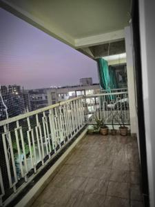Balcony Image of 1320 Sq.ft 3 BHK Apartment / Flat for rent in Agrawal Sagar Eden Garden Phase II, Hoshangabad Road Bhopal for Rs. 35000
