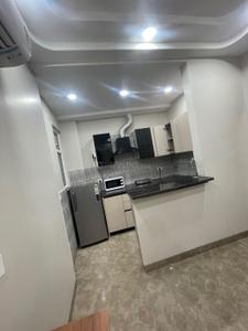 Kitchen Image of 550 Sq.ft 1 BHK Apartment / Flat for rent in Hazratganj Lucknow for Rs. 9000