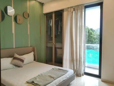 Bedroom Image of 1250 Sq.ft 3 BHK Apartment / Flat for sale in DSS Mahavir Spring, Thane West Thane for Rs. 22000000