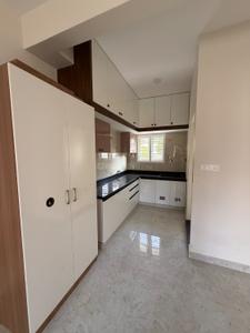 Kitchen Image of 900 Sq.ft 2 BHK Builder Floor for rent in Chikkabanavara Bengaluru for Rs. 15000