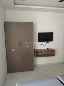 Bedroom Image of 550 Sq.ft 1 BHK Studio for rent in Gachibowli Hyderabad for Rs. 21000
