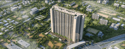 Image of 1116 Sq.ft 2 BHK Apartment / Flat for sale in Wakad, Pune for Rs. 11400000