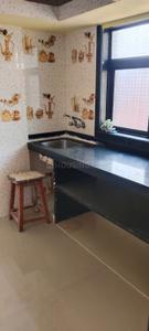 Kitchen Image of 260 Sq.ft 1 RK Independent House for rent in Airoli Navi Mumbai for Rs. 15000