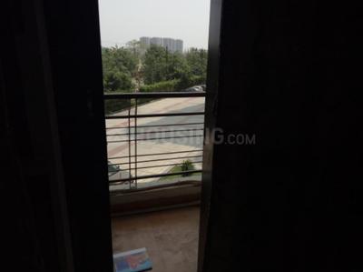 Balcony Image of 800 Sq.ft 2 BHK Apartment / Flat for rent in Eldeco Saubhagyam Phase 2, Vrindavan Yojana Lucknow for Rs. 27000