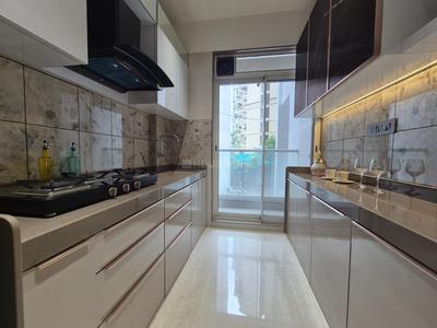 Kitchen Image of 1150 Sq.ft 2 BHK Apartment / Flat for sale in La Mer Regency, Panvel Navi Mumbai for Rs. 14000000