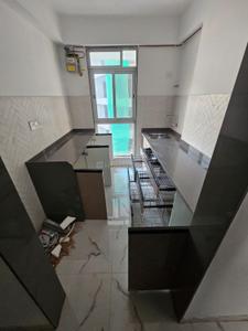 Kitchen Image of 530 Sq.ft 1 BHK Apartment / Flat for rent in The Meridian Towers, Ghatkopar West Mumbai for Rs. 48000