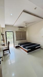Bedroom Image of 980 Sq.ft 2 BHK Apartment / Flat for rent in Jagatpur Ahmedabad for Rs. 29000
