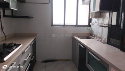 Kitchen Image of 1800 Sq.ft 3 BHK Apartment / Flat for rent in Kesar Harmony, Kharghar Navi Mumbai for Rs. 95000