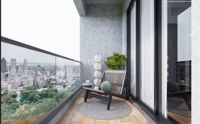 Balcony Image of 1629 Sq.ft 3 BHK Apartment / Flat for sale in Brooklyn By DAC, RS Puram Coimbatore for Rs. 19100000