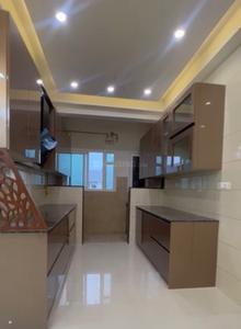 Kitchen Image of 1400 Sq.ft 2.5 BHK Apartment / Flat for rent in L And T Olivia At Raintree Boulevard, Sahakara Nagar Bengaluru for Rs. 60000
