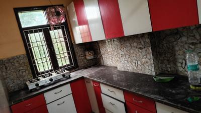 Kitchen Image of 810 Sq.ft 3 BHK Independent House for sale in New Lamba Luxury Floors, Sector 22 Rohini New Delhi for Rs. 8000000