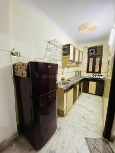 Kitchen Image of 1250 Sq.ft 1.5 BHK Apartment / Flat for rent in Uttam Nagar New Delhi for Rs. 15000