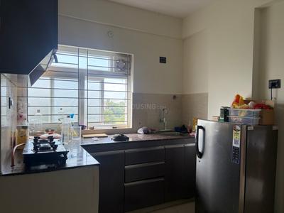 Kitchen Image of 600 Sq.ft 1 BHK Apartment / Flat for rent in Whitefield Bengaluru for Rs. 27400