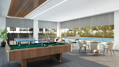 Image of 1050 Sq.ft 2 BHK Apartment / Flat for sale in Gulmohar Esteban, Mundhwa, Pune for Rs. 9500000