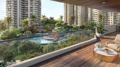 Balcony Image of 2049 Sq.ft 3 BHK Apartment / Flat for sale in KS One O 8, PR7 Airport Road Zirakpur for Rs. 14760000