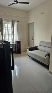 Hall Image of 650 Sq.ft 1 BHK Apartment / Flat for rent in Mahadevapura Bengaluru for Rs. 32000