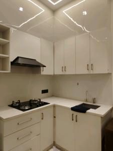 Kitchen Image of 550 Sq.ft 1 RK Builder Floor for rent in Mayfield Garden Gurgaon for Rs. 25000