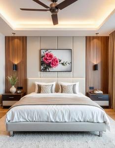 Bedroom Image of 1200 Sq.ft 3 BHK Apartment / Flat for sale in L And T Realty Evara Heights T3, Thane West Thane for Rs. 28000000