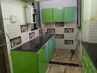 Kitchen Image of 900 Sq.ft 2 BHK Apartment / Flat for rent in Laabham Residency, Pipliyahana Indore for Rs. 20000