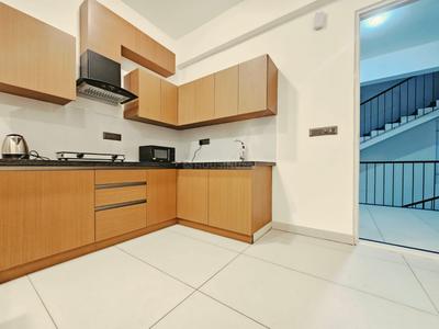 Kitchen Image of 700 Sq.ft 1 BHK Apartment / Flat for rent in Indira Nagar Bengaluru for Rs. 44500