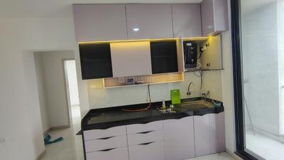 Kitchen Image of 850 Sq.ft 2 BHK Apartment / Flat for rent in Vascon Citron, Wagholi Pune for Rs. 20000