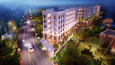 Gallery Cover Image of 1150 Sq.ft 2 BHK Apartment / Flat for sale in Rasulgarh for Rs. 7000000