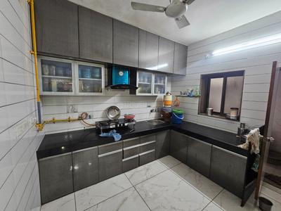 Kitchen Image of 900 Sq.ft 4 BHK Independent House for sale in Chandlodia Ahmedabad for Rs. 11000000
