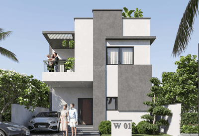 Image of 1725 Sq.ft 3 BHK Villa for sale in Mallampet, Sangareddy for Rs. 12500000