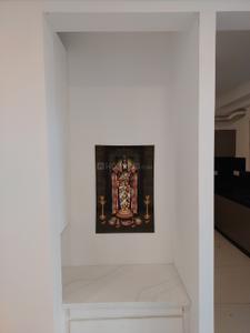 Pooja Room Image of 2190 Sq.ft 3 BHK Apartment / Flat for rent in Jayabheri The Nirvana, Gachibowli Hyderabad for Rs. 75000