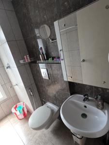 Bathroom Image of 450 Sq.ft 1 BHK Apartment / Flat for rent in Emami Tejomaya, Navalur Chennai for Rs. 150000