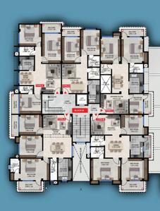 Image of 1028 Sq.ft 3 BHK Apartment / Flat for sale in Akash Tower, Beltola, Guwahati for Rs. 7567500