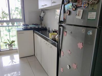 Kitchen Image of 850 Sq.ft 2 BHK Apartment / Flat for sale in Godrej Tranquil, Kandivali East Mumbai for Rs. 18000000