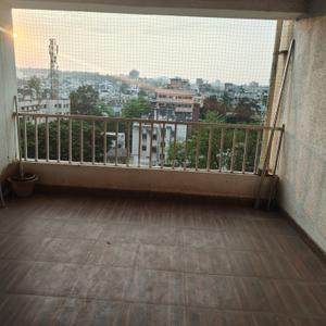 Balcony Image of 1600 Sq.ft 3 BHK Apartment / Flat for sale in Karve Nagar Pune for Rs. 19800000
