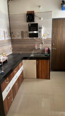 Kitchen Image of 900 Sq.ft 2 BHK Apartment / Flat for rent in Mehetre Laxmi Horizon, Punawale Pune for Rs. 27000