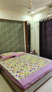 Bedroom Image of 1126 Sq.ft 2 BHK Apartment / Flat for rent in Guruvista Phase II, Kharadi Pune for Rs. 30000
