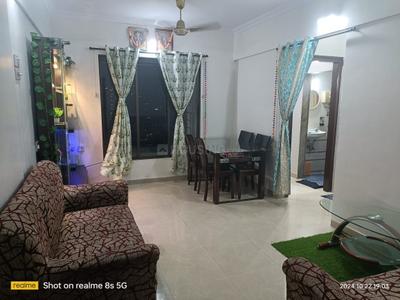 Hall Image of 600 Sq.ft 1 BHK Apartment / Flat for rent in Srishti Sun Srishti, Powai Mumbai for Rs. 53000