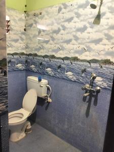 Bathroom Image of 1200 Sq.ft 2 BHK Independent House for rent in Jagatpur Industrial Estate Cuttack for Rs. 9000