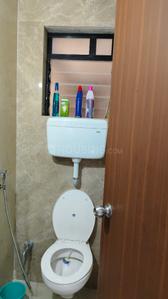 Bathroom Image of 800 Sq.ft 1 BHK Apartment / Flat for rent in Raunak City, Kalyan West Kalyan for Rs. 18000