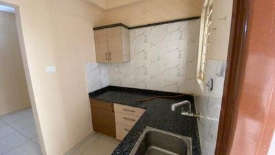 Kitchen Image of 550 Sq.ft 1 BHK Apartment / Flat for rent in Munnekollal Bengaluru for Rs. 26000