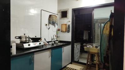 Kitchen Image of 1200 Sq.ft 2 BHK Apartment / Flat for sale in Mahakali Niwas, Kamothe Navi Mumbai for Rs. 10700000