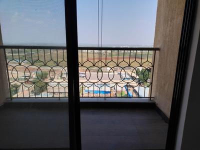Balcony Image of 1270 Sq.ft 2.5 BHK Apartment / Flat for rent in Pride World City, Lohegaon Pune for Rs. 31000