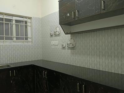 Kitchen Image of 450 Sq.ft 1 BHK Independent House for rent in Hulimavu Bengaluru for Rs. 22000
