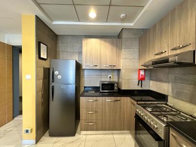 Kitchen Image of 689 Sq.ft 1 BHK Apartment / Flat for sale in Jumeirah Village Dubai for Rs. 27578420