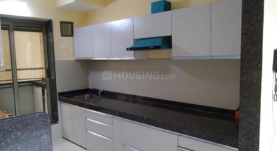 Kitchen Image of 752 Sq.ft 2 BHK Apartment / Flat for rent in Neelkanth Greens, Thane West Thane for Rs. 62000