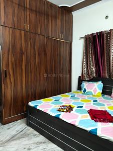 Bedroom Image of 1500 Sq.ft 2 BHK Builder Floor for rent in Vaishali Nagar Jaipur for Rs. 23000