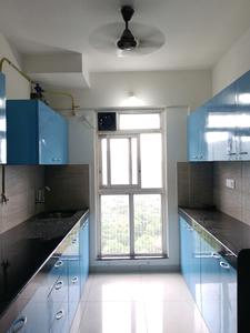 Kitchen Image of 1300 Sq.ft 3 BHK Apartment / Flat for rent in Godrej Emerald, Kasarvadavali Thane for Rs. 35998