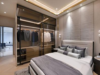 Bedroom Image of 930 Sq.ft 2 BHK Apartment / Flat for sale in Bhoomi Simana Wing B Phase 1, Parel Mumbai for Rs. 54400000