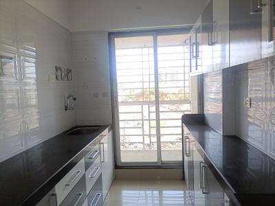 Kitchen Image of 750 Sq.ft 1 BHK Apartment / Flat for rent in Shailesh Riddhi Siddhi Residency, Ulwe Navi Mumbai for Rs. 30000
